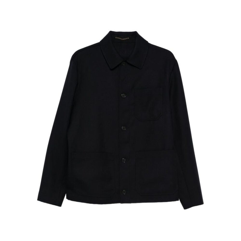 Incotex Blue Jackets - Shirt Jackets Men